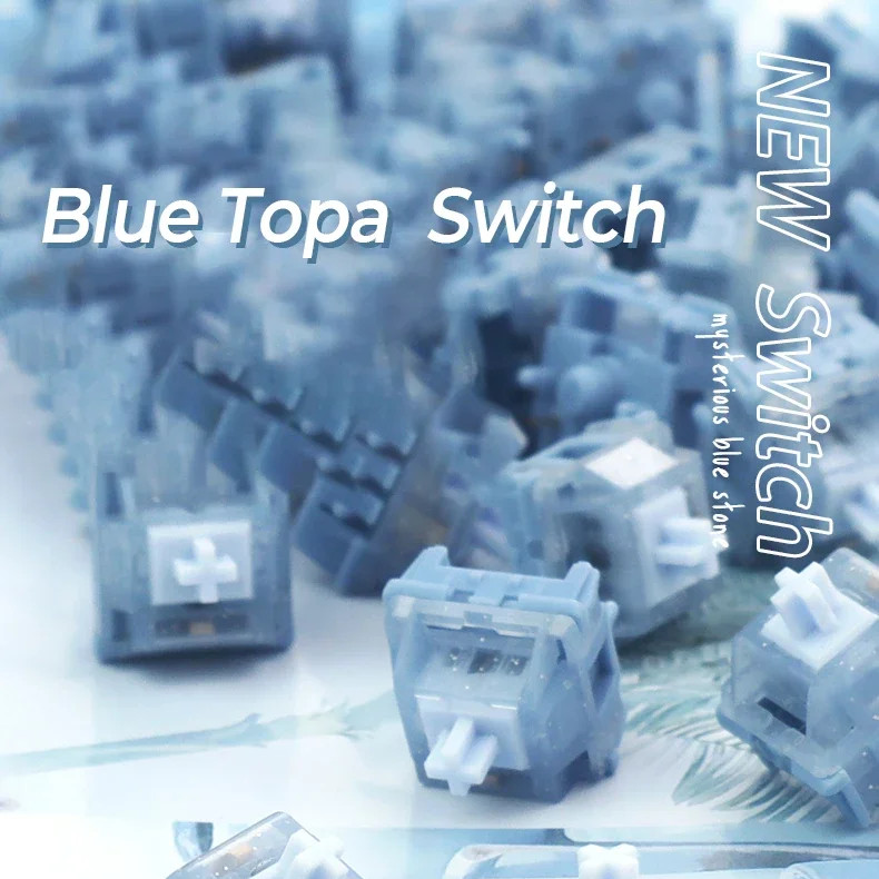 Keyboard Gaming Blue Switch - HMX Sakelar Topa Biru Sakelar Linier