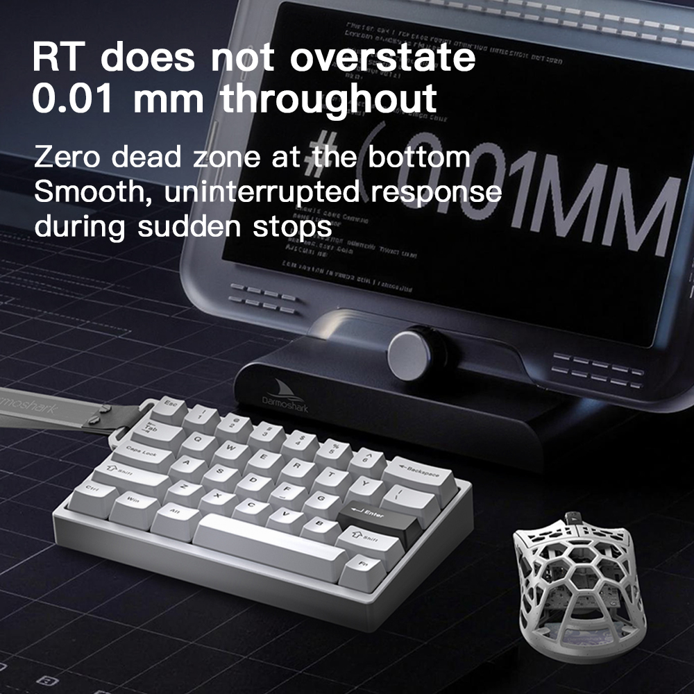 Darmoshark KT35 Keyboard Gamin - Gaming Keyboard Hot Swappable ulasan dan harga