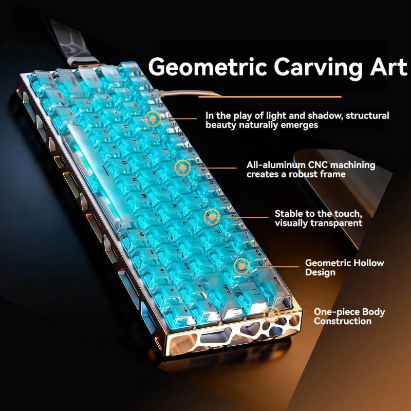 IROK MG63 Keyboard Mekanis Gam - Gaming Keyboard Hot Swappable ulasan dan harga
