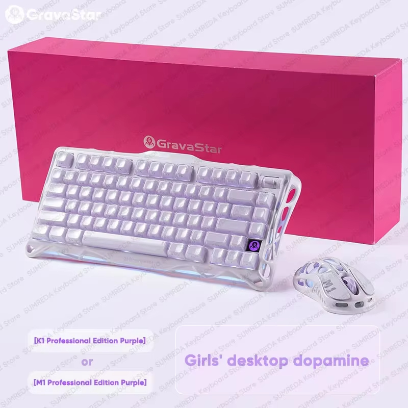GravaStar M1 M2 Mouse Nirkabel - Gaming Keyboard No Rgb ulasan dan harga